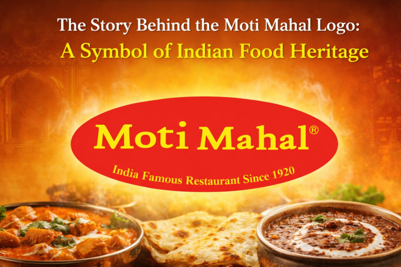The Story Behind the Moti Mahal Logo A Symbol of Indian Food Heritage